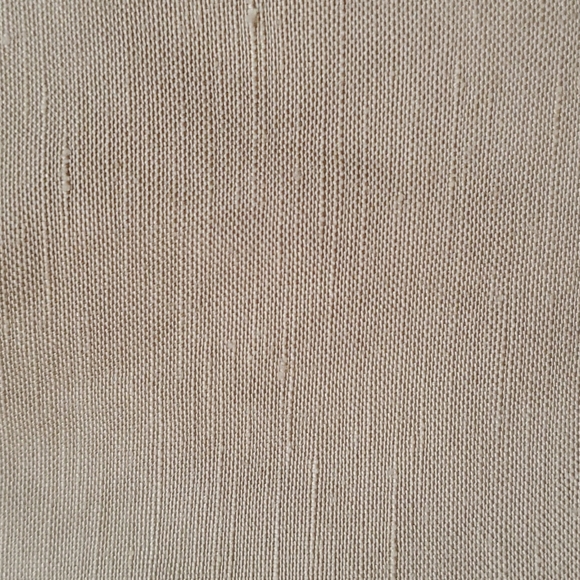 Lord & Taylor Silk Linen Blend Khaki Size 16W - Picture 8 of 16